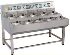 全現代數碼版單層雙排10頭煲仔飯機 專業設備，高效烹飪之選